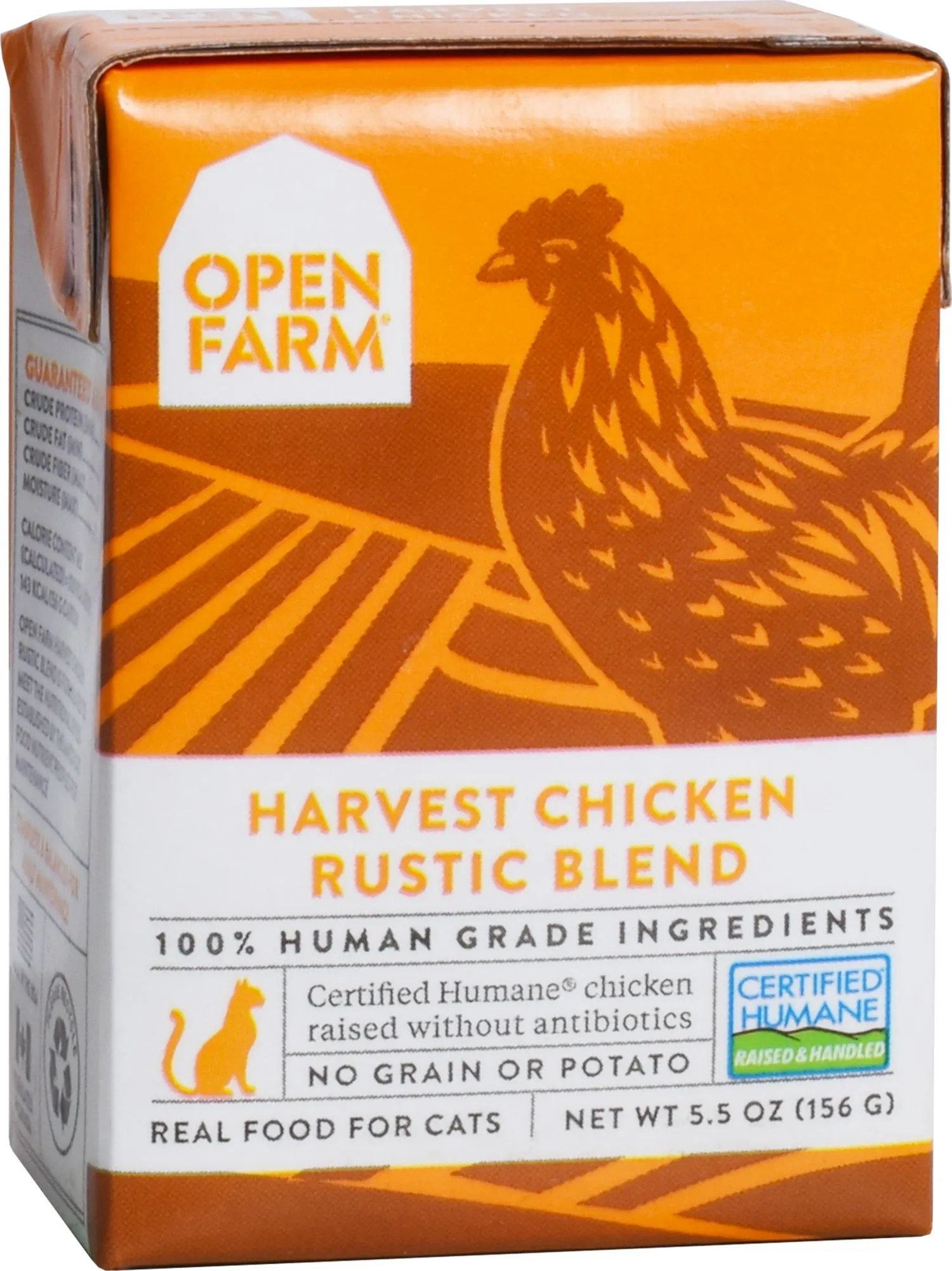 Open Farm Harvest Chicken Rustic Blend Wet Cat Food 5.5oz