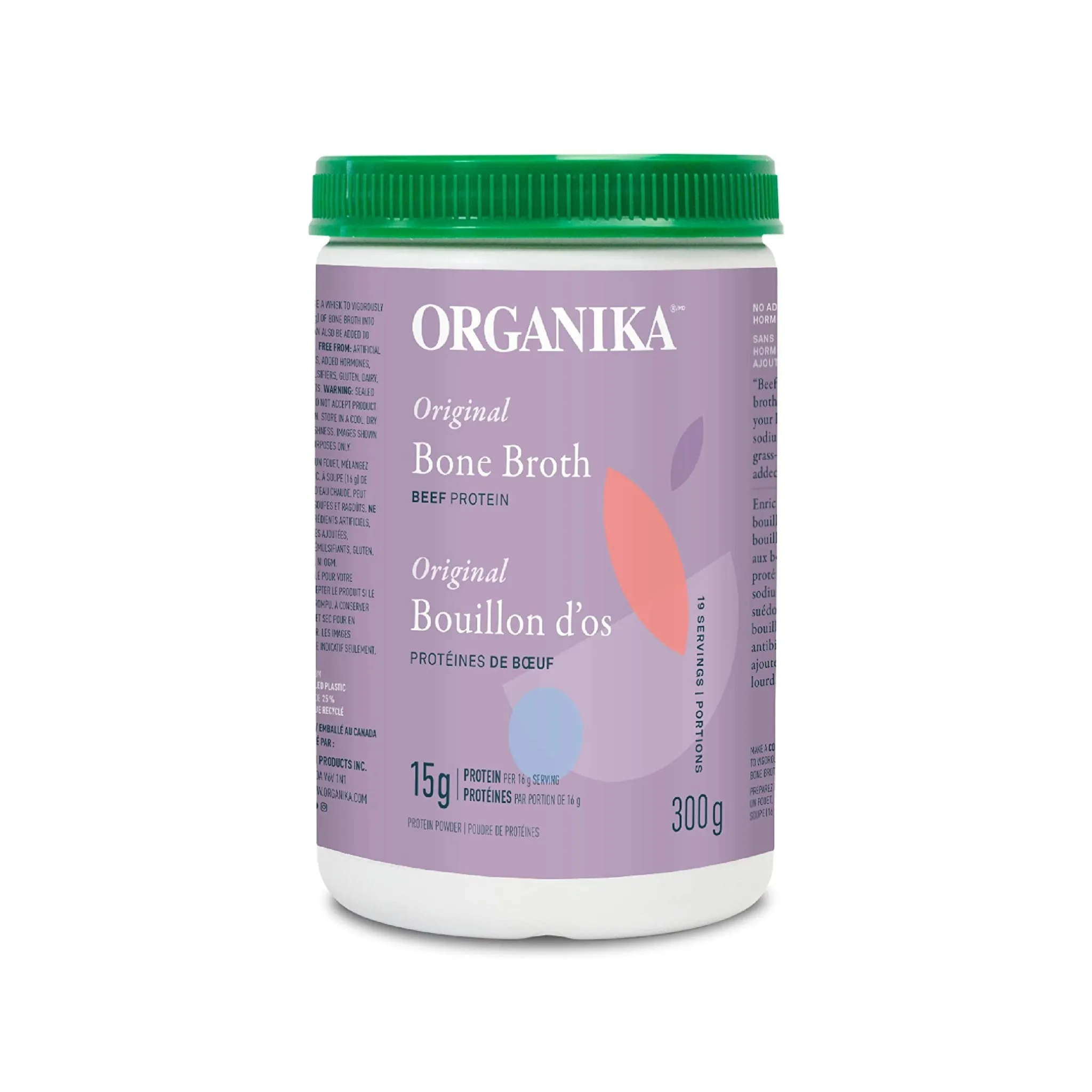 Organika Original Beef Bone Broth Protein Powder 300g