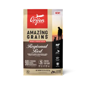 ORIJEN Amazing Grains Regional Red Dry Dog Food