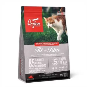 Orijen Fit & Trim Dry Adult Cat Food Grain Free All Breed 5.4kg