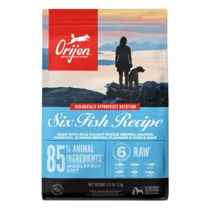 Orijen Six Fish Dry Dog Food 4.5lb