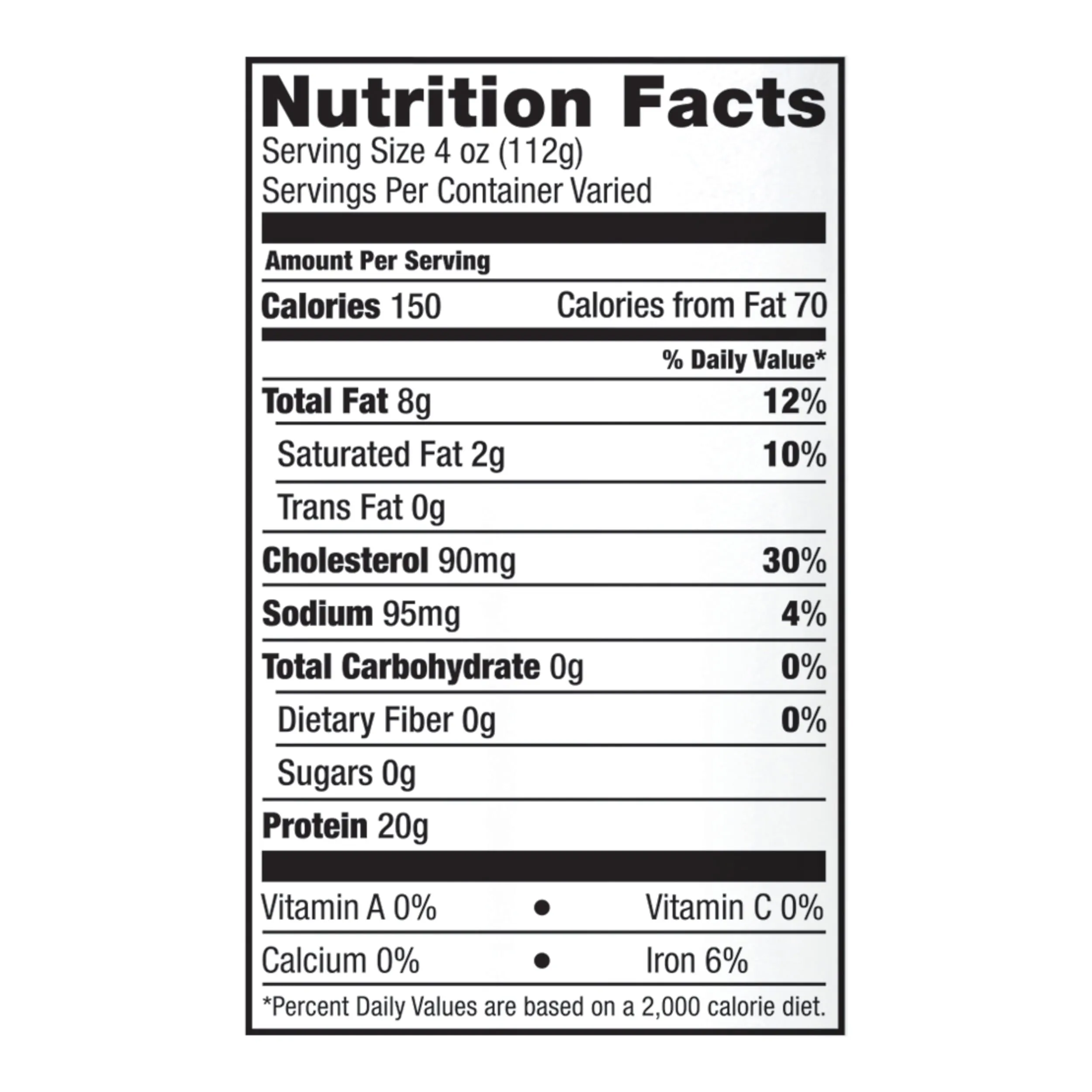 Perdue Harvestland, Boneless Skinless Chicken Thighs, 20g Protein 4oz Svg, 1.3-1.9 lb Tray