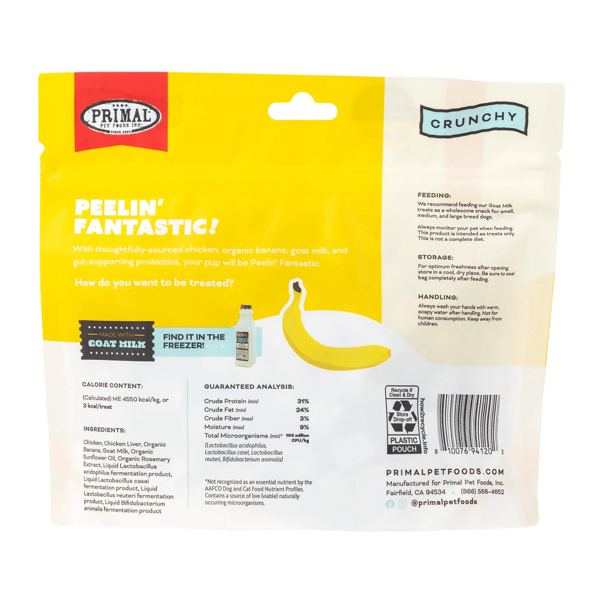 Primal Pet Foods Freeze-Dried Dog Treats