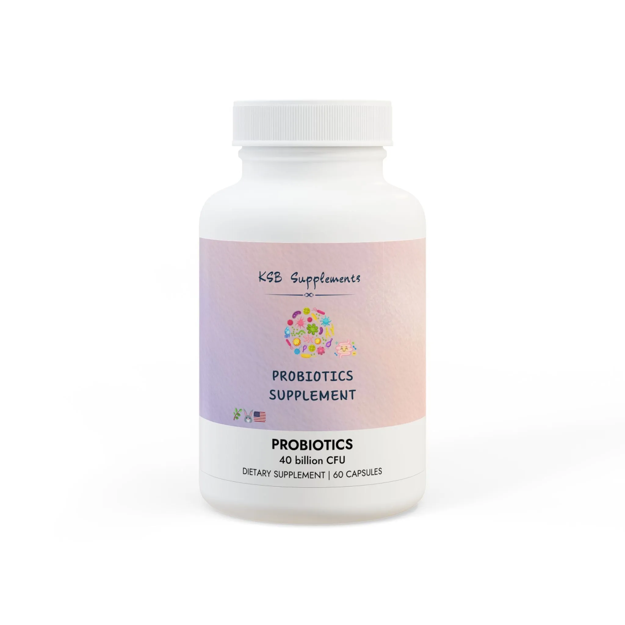 Probiotics Supplement (60 Capsules)