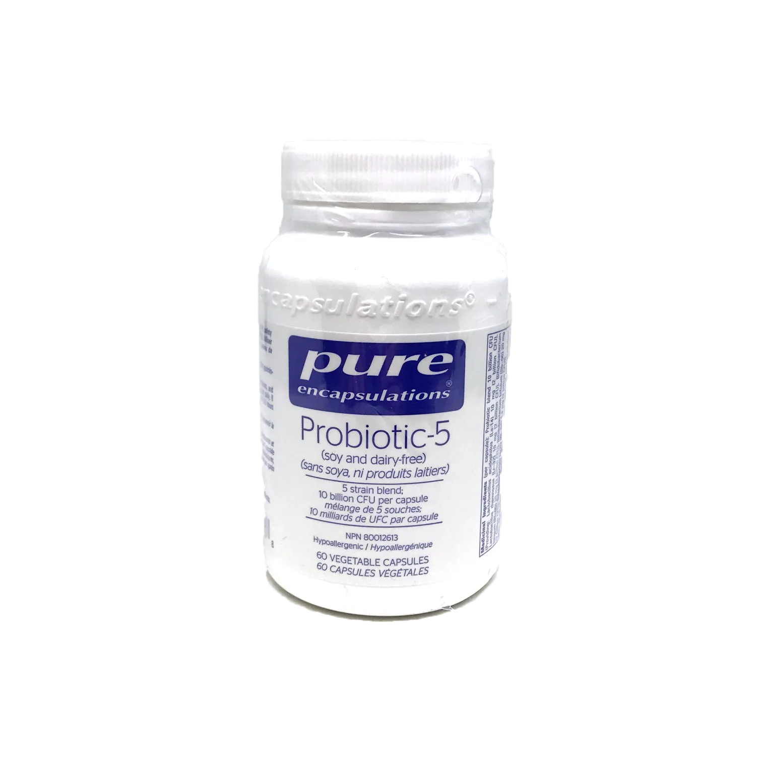 Pure Encapsulations Probiotic-5 60 Vegetarian Capsules