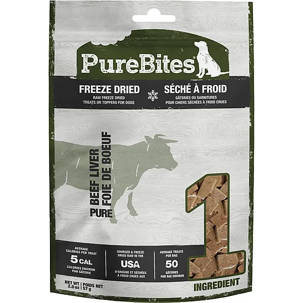 PureBites Beef Liver Dog