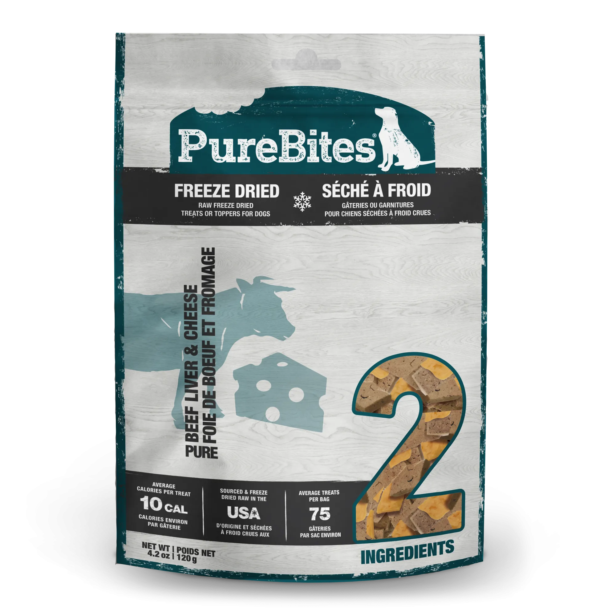 PureBites Freeze Dried Beef & Cheese Dog