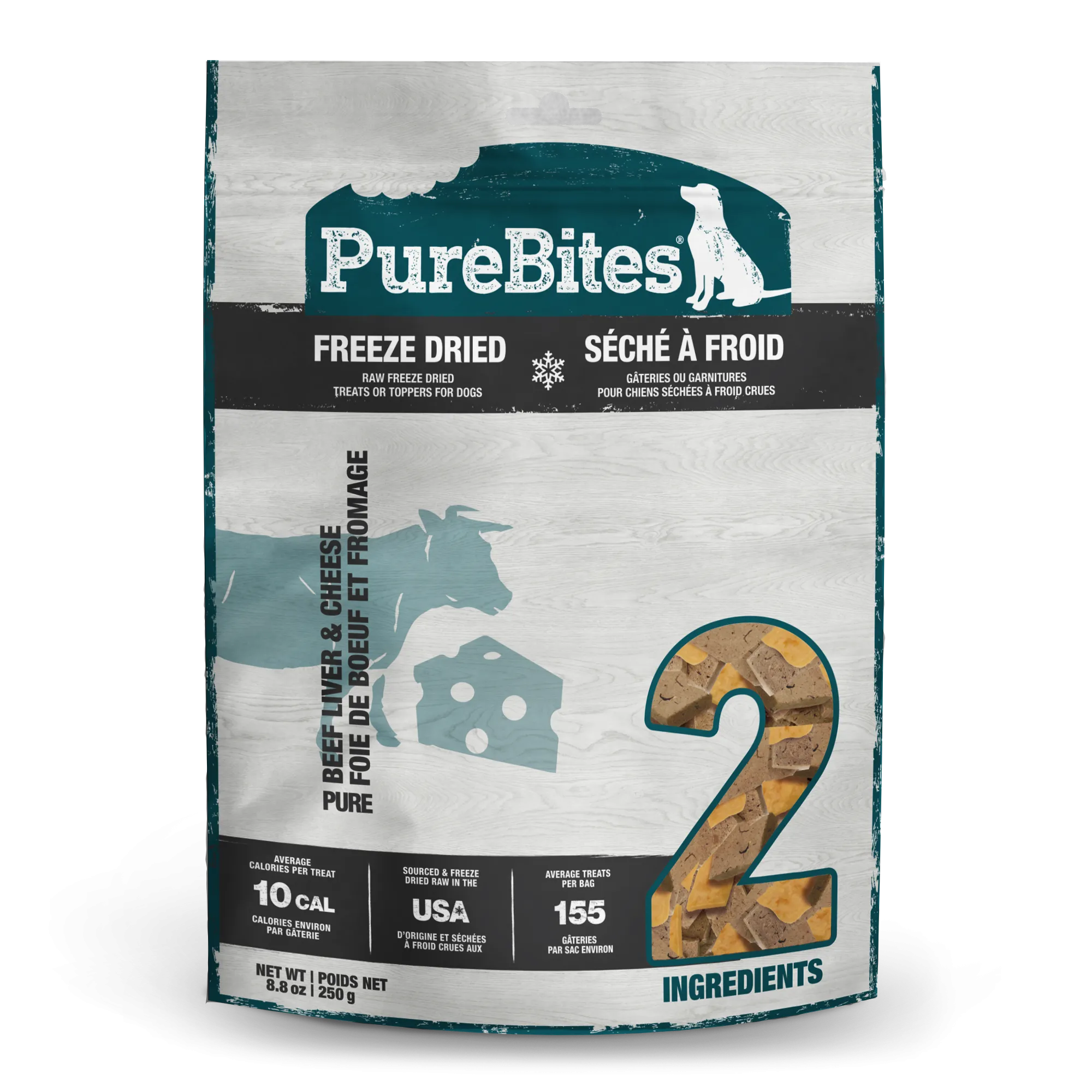 PureBites Freeze Dried Beef & Cheese Dog