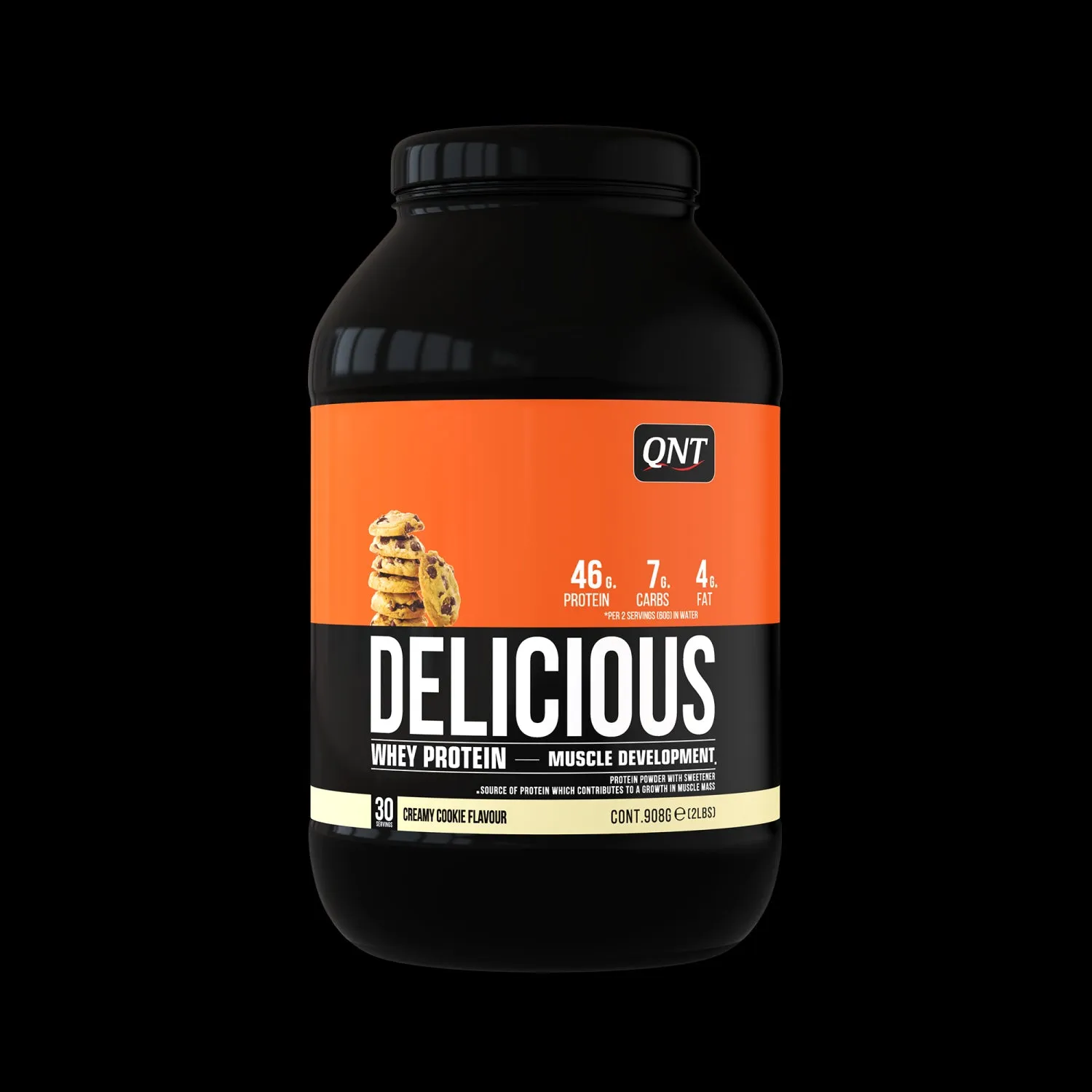 QNT Delicious Whey Protein Powder Bodybuilding Muscle Mass Growth