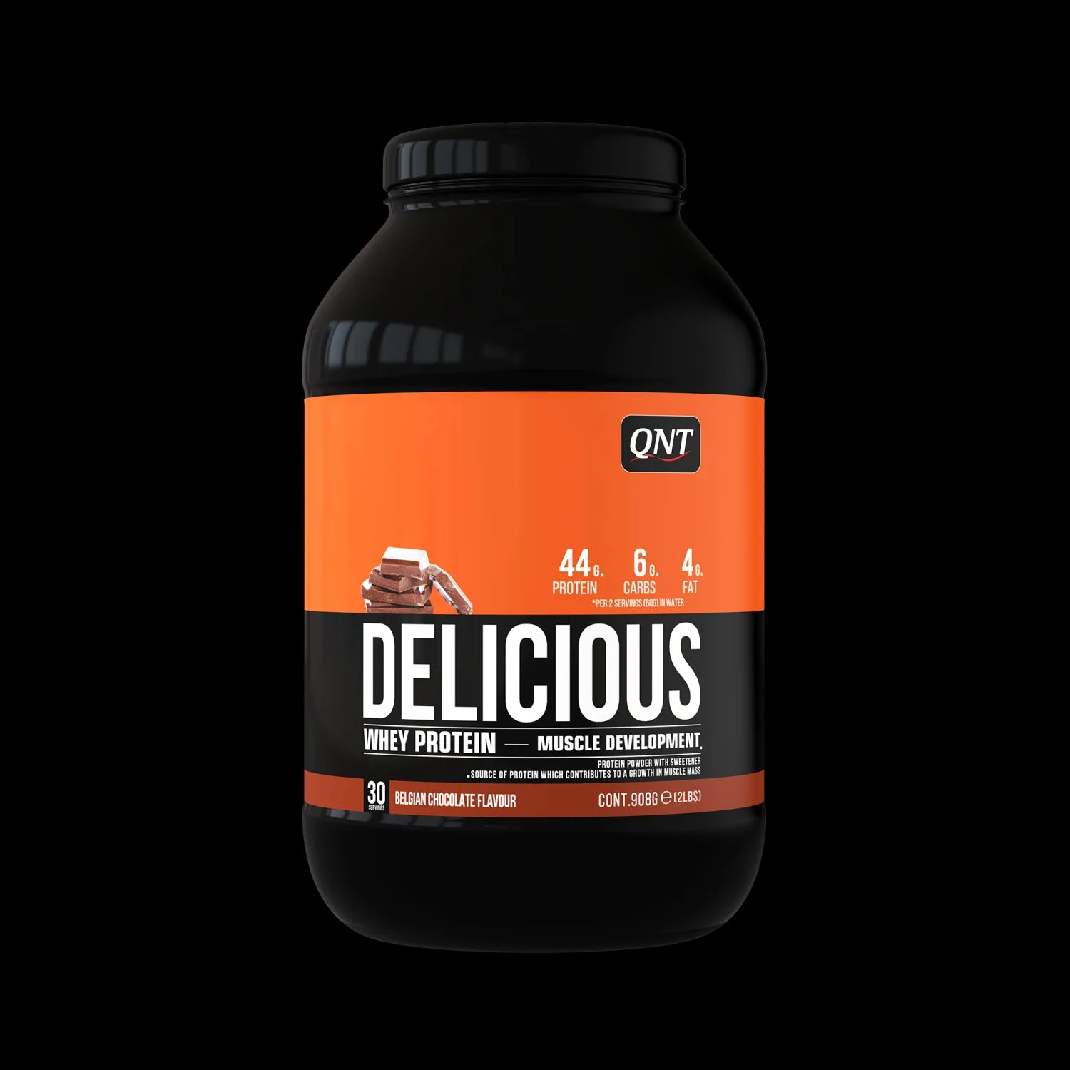 QNT Delicious Whey Protein Powder Bodybuilding Muscle Mass Growth