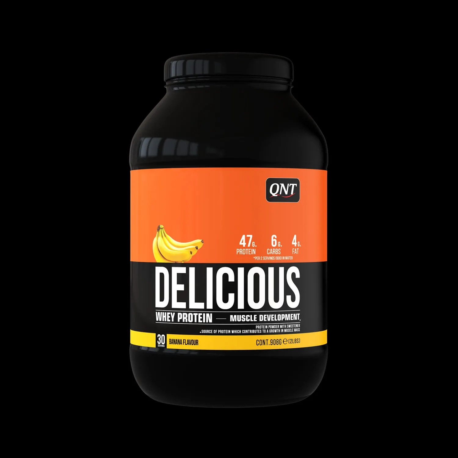 QNT Delicious Whey Protein Powder Bodybuilding Muscle Mass Growth