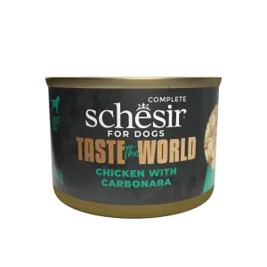 Schesir Dog Taste The World Chicken With Carbonara 150g