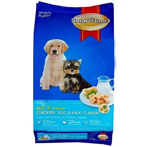 Smart Heart Puppy Dog Food Dry Chicken Egg and Milk, 8 kg