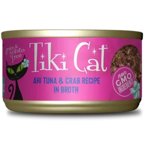 Tiki Cat Hana Grill Ahi Tuna & Crab Canned Cat Food