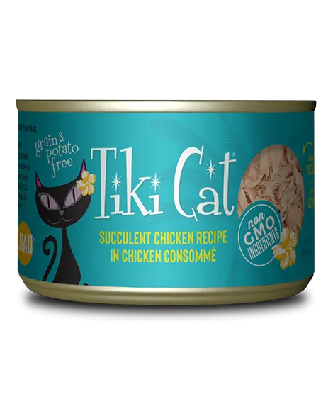 Tiki Cat Puka Puka Luau Succulent Chicken in Chicken Consomme 6oz