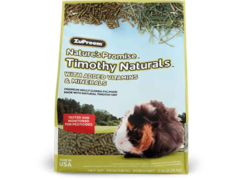 Timothy Naturals Guinea Pig Pellets 5lb (2.26kg)