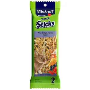 Vitakraft Wild Berry & Honey Crunch Sticks for Rabbits