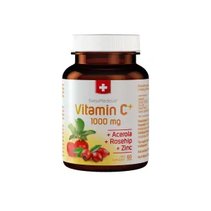 Vitamin C  with Acerola, Rosehip & Zinc - 60 capsules