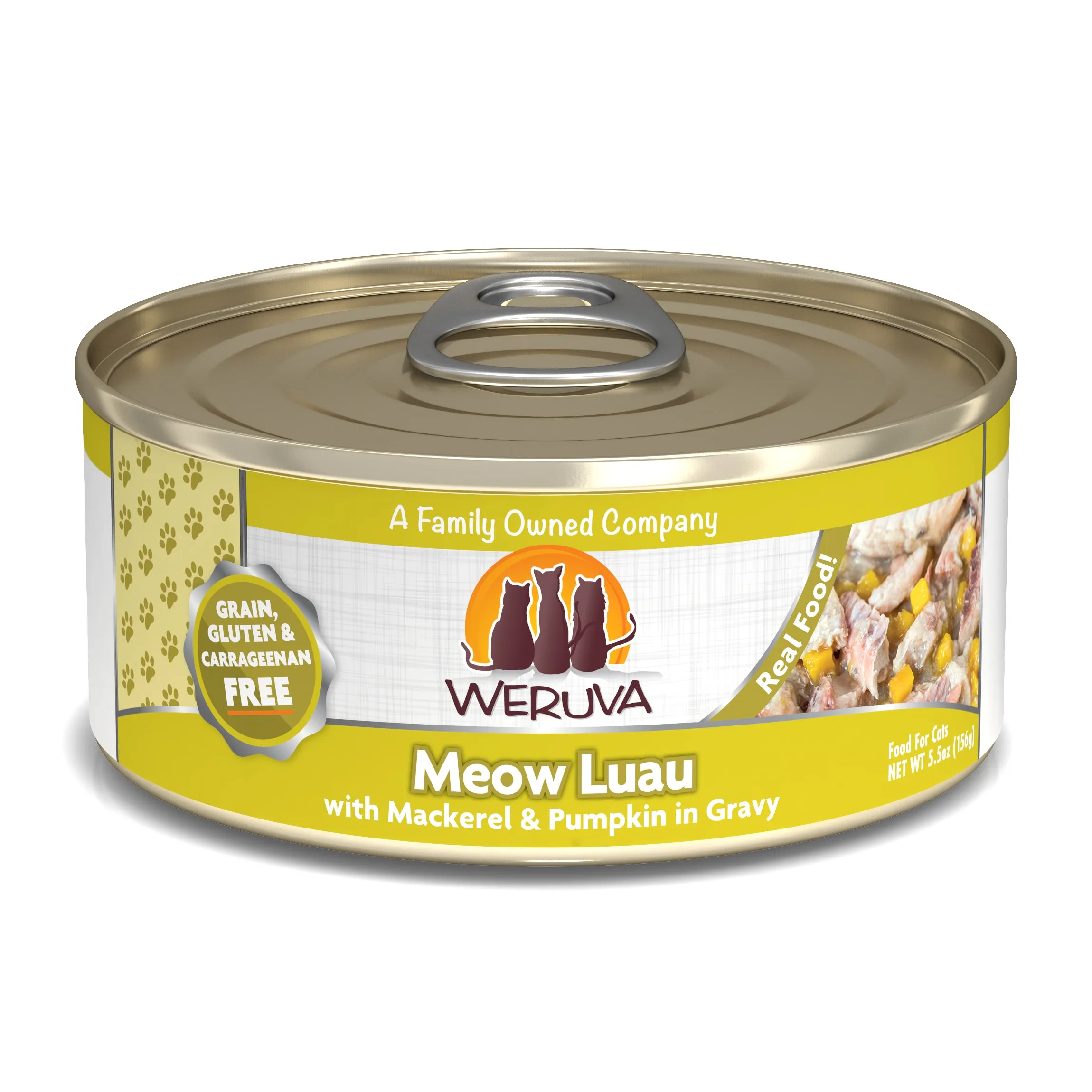 Weruva Cat Meow Luau 5.5oz