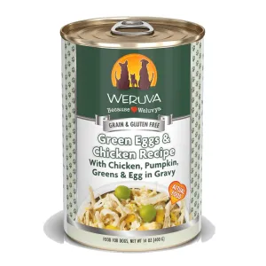 Weruva Green Eggs Chicken, Pumpkin, Greens & Egg Canned Dog Food