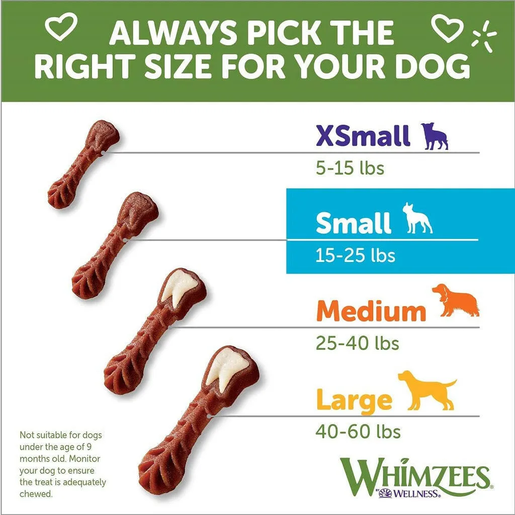 WHIMZEES by Wellness Small Value Bag Dental Chew For Dog Treat (12.7 oz)